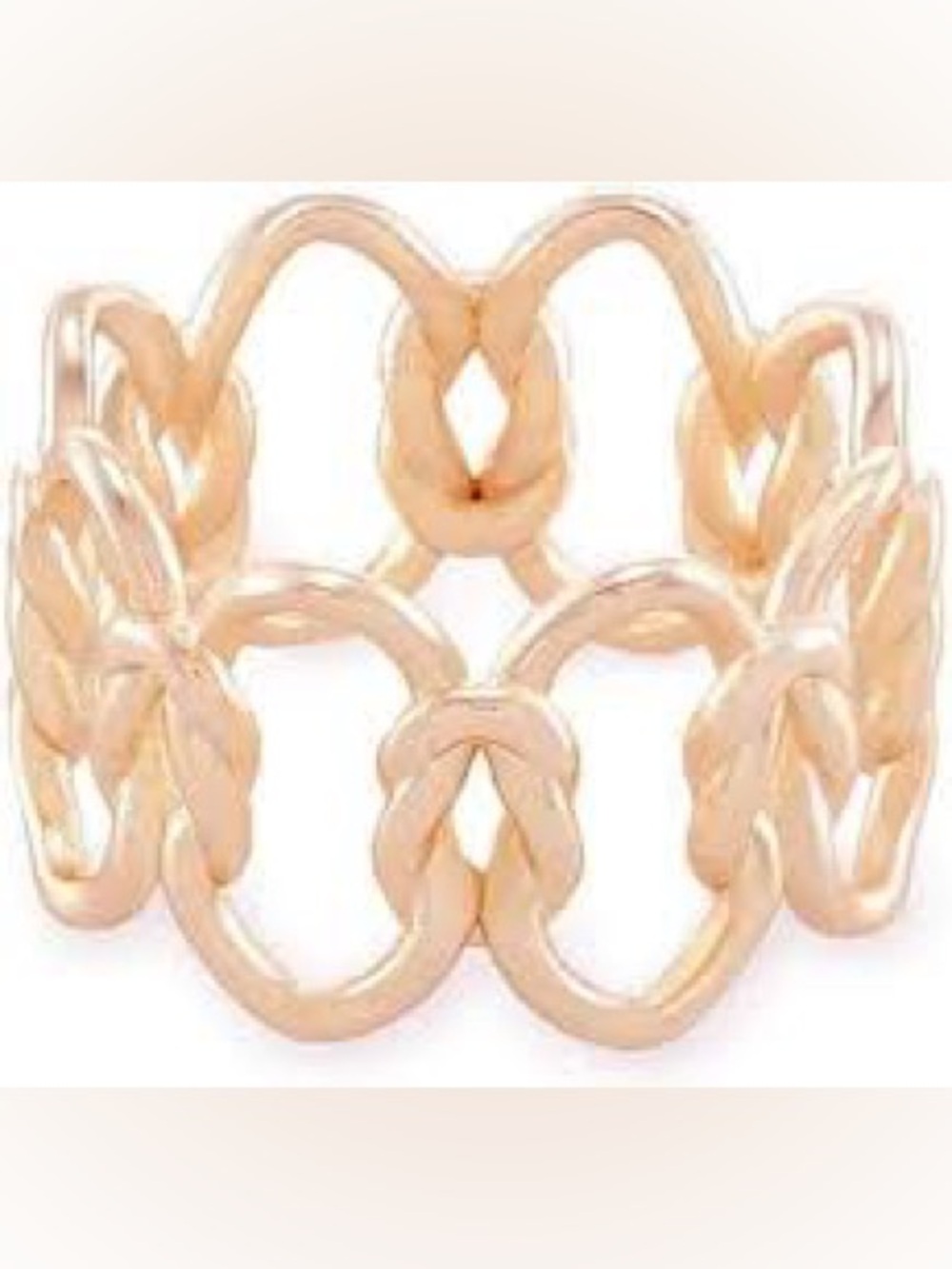 KENDRA SCOTT FALLYN RING ROSE GOLD 8 9 - Picture 2 of 9